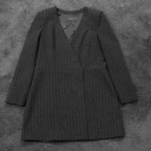 BCBG Black Pinstripe Jacket